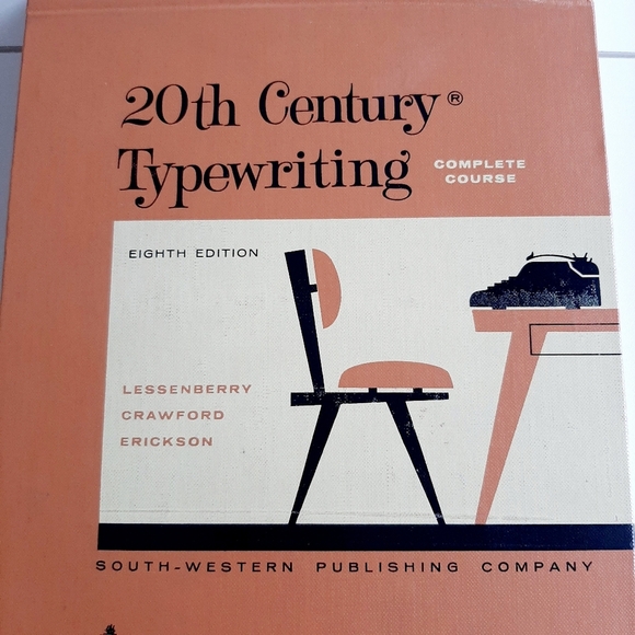 VTG 20TH CENTURY TYPEWRITING BOOK - Picture 2 of 10